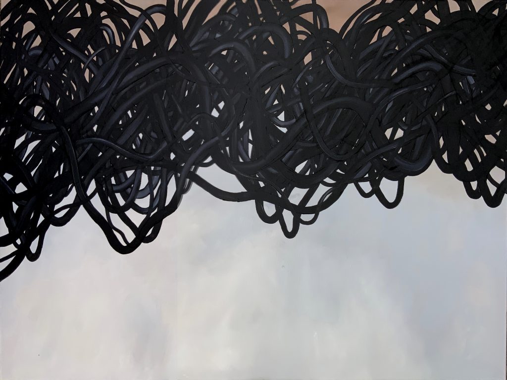 Untitled 39 – huile sur toile – oil on canvas – 120×160 cm . 2020