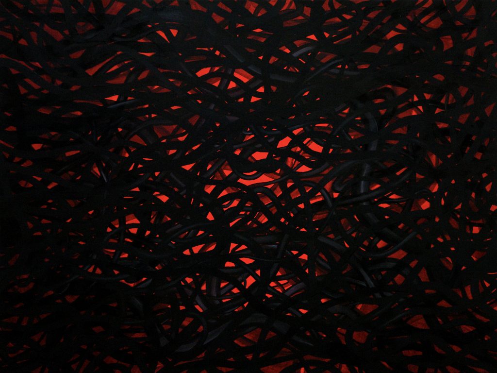 Untitled 40 – huile sur toile – oil on canvas – 120×160 cm . 2020