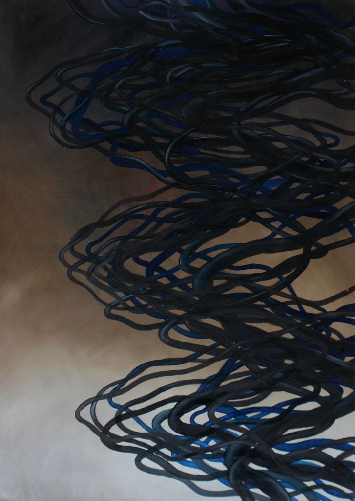 Untitled 38 – huile sur toile – oil on canvas – 100×140 cm . 2021