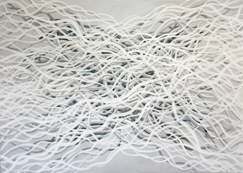 Untitled 31 – huile sur toile – oil on canvas – 100×140 cm . 2016