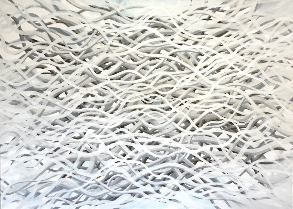 Untitled 33 – huile sur toile – oil on canvas – 120×160 cm . 2018