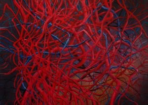 Untitled 09 – huile sur toile – oil on canvas – 140x100cm – 2015