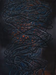 Untitled 20 – huile sur toile – oil on canvas – 120×90 cm . 2016