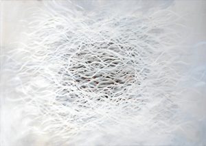 Untitled 34 – huile sur toile – oil on canvas – 120×160 cm . 2018