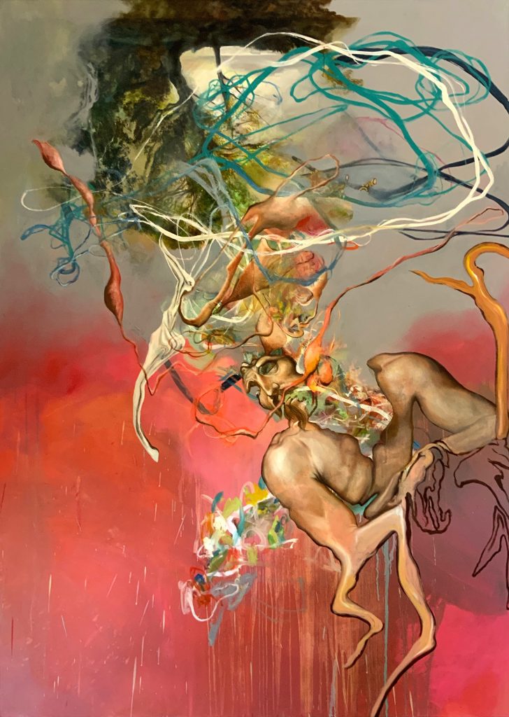 Untitled 40 – huile sur toile – oil on canvas – 190×135 cm – 2022