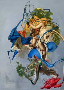 Untitled 49 – huile sur toile – oil on canvas – 140×100 cm – 2023