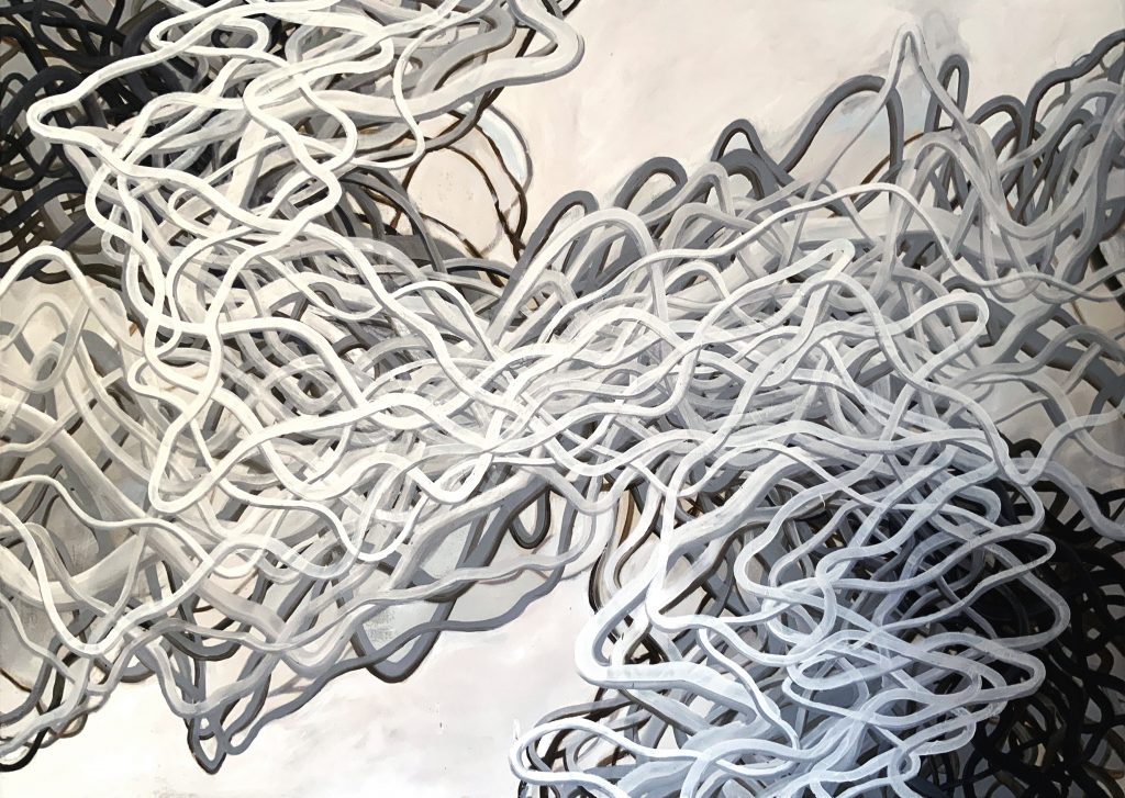 Untitled 45 - huile sut toile - oil on canvas - 100x140cm - 2023