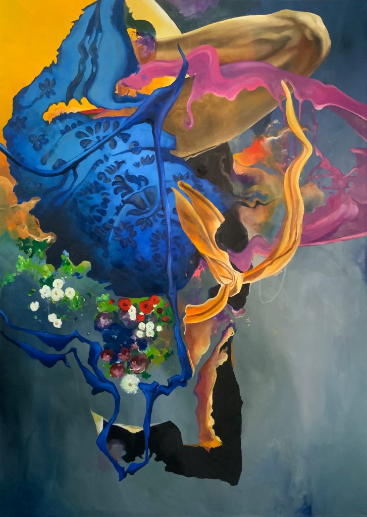 Untitled 51 – huile sur toile – oil on canvas – 140×100 cm – 2023