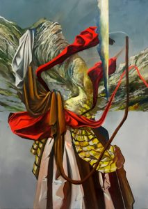 Untitled 55 – huile sur toile – oil on canvas – 140×100 cm – 2023