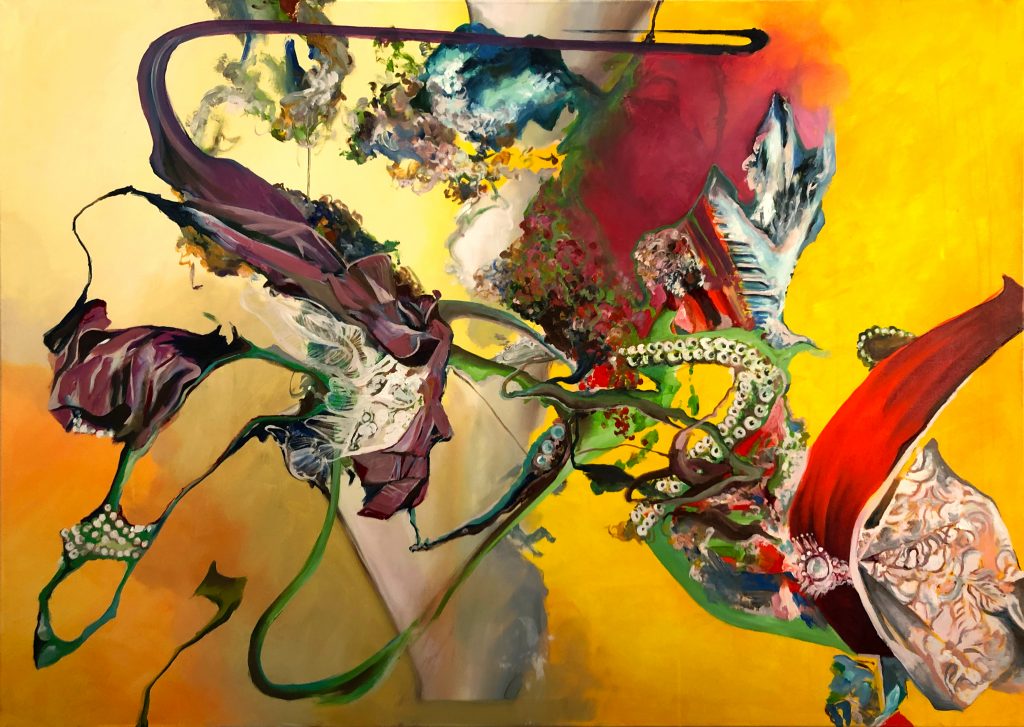 untitled 58 – huile sur toile – oil on canvas – 120×160 cm – 2024