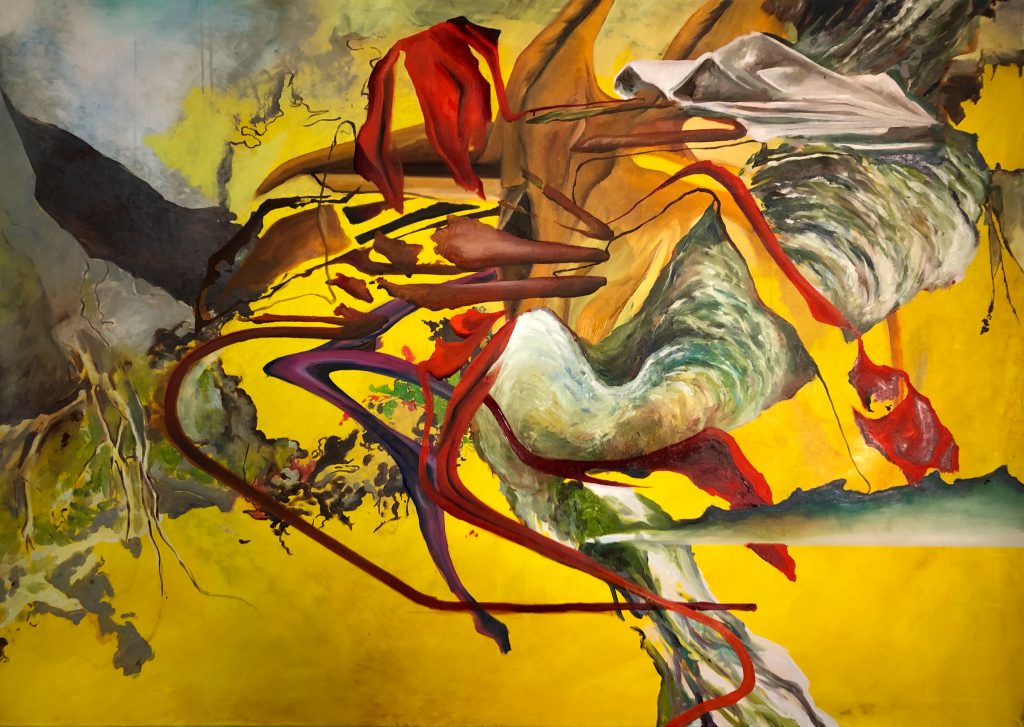 untitled 59 – huile sur toile – oil on canvas – 120×160 cm – 2024