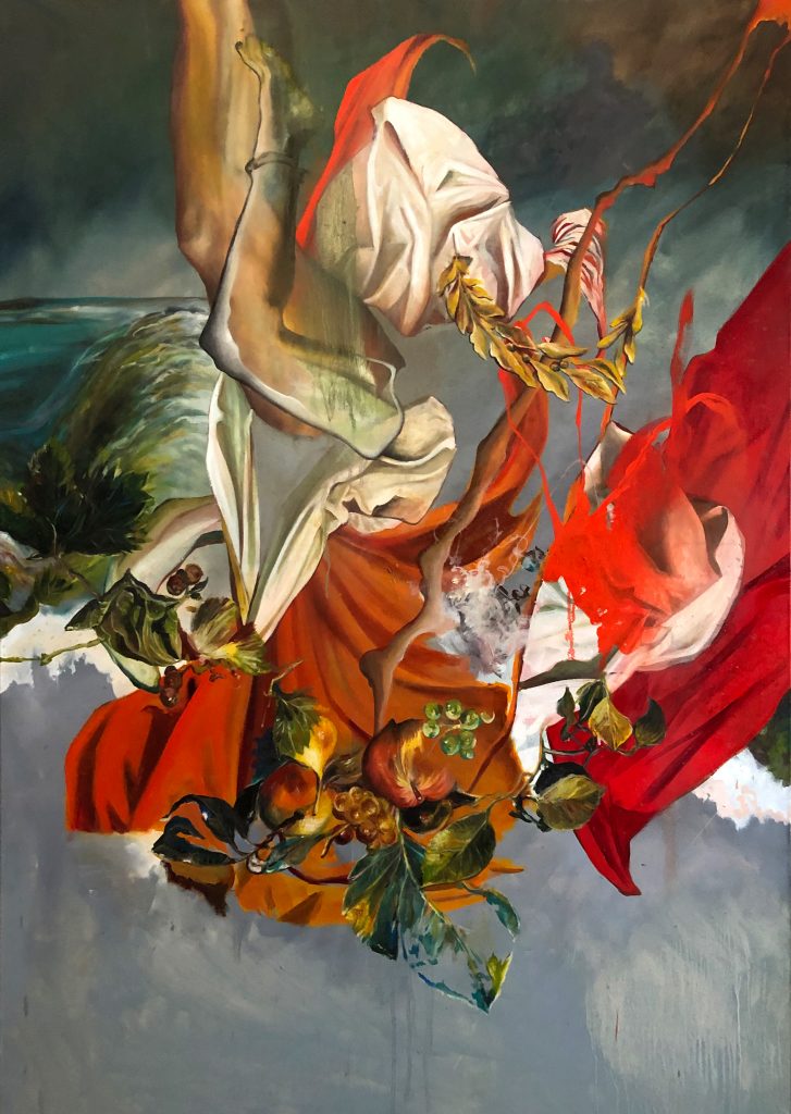 Untitled 62 – huile sur toile – oil on canvas – 140×100 cm – 2024