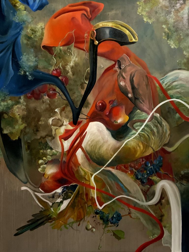 Untitled 67 – huile sur toile – oil on canvas – 160×120 cm – 2024