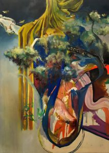 Untitled 69 – huile sur toile – oil on canvas – 140×100 cm – 2024