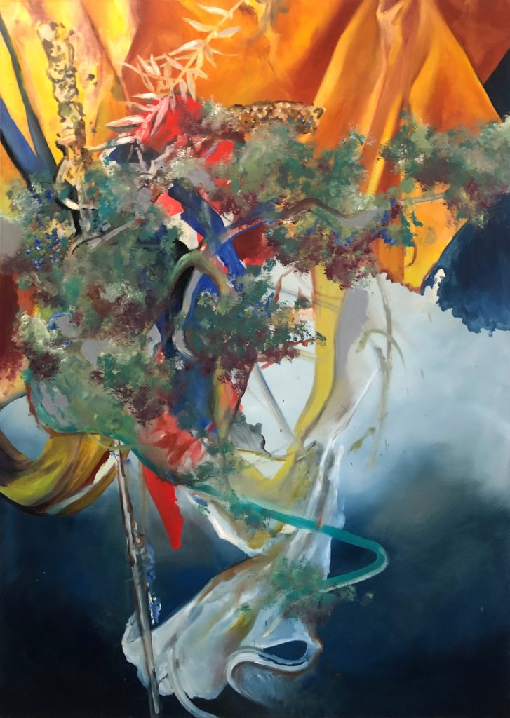 Untitled 70 – huile sur toile – oil on canvas – 140×100 cm – 2024